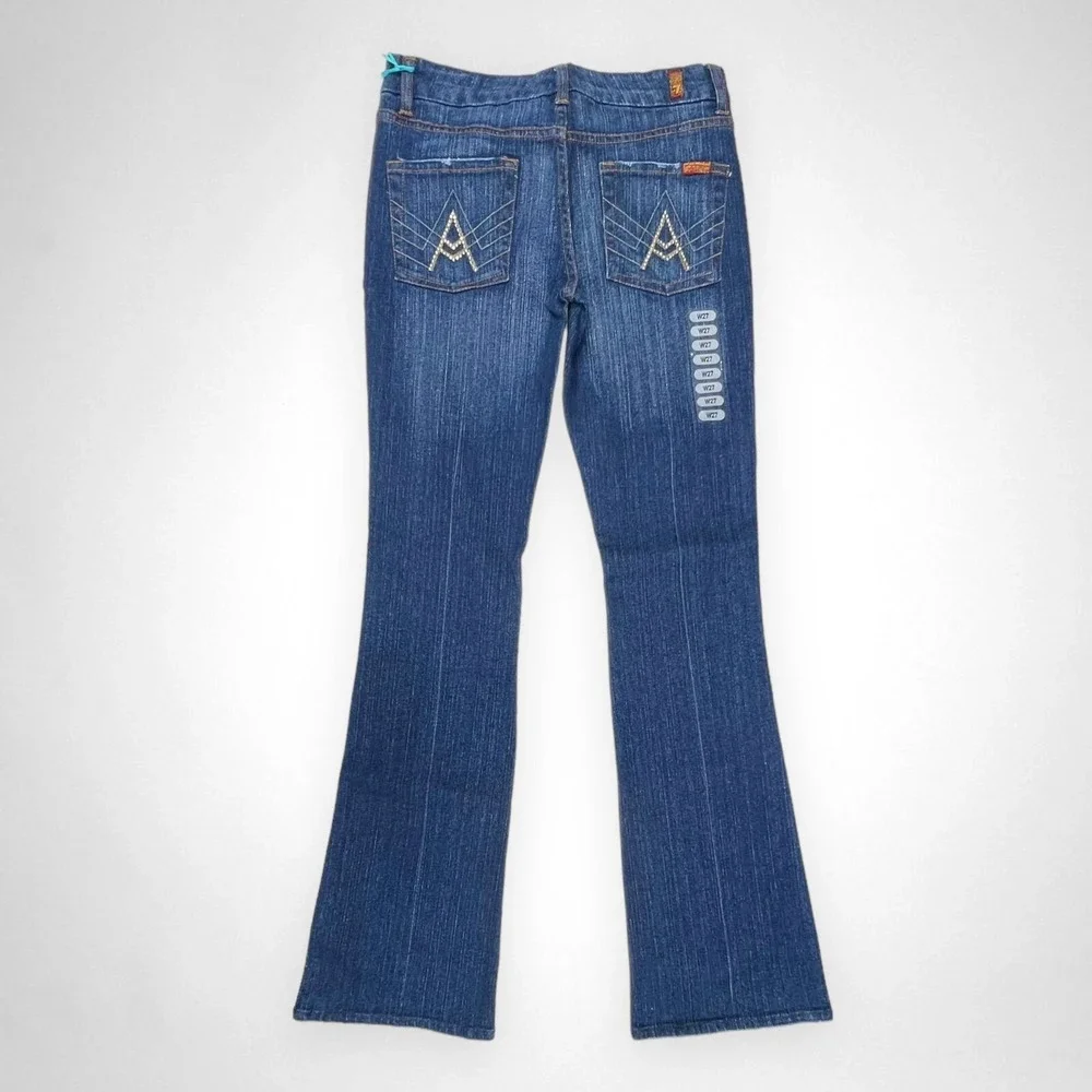 NWT 7 FOR‎ ALL MANKIND 27 Wide Leg Jeans